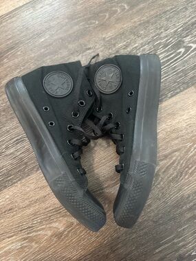 Converse Black High-Top Canvas Sneakers - M5/W7